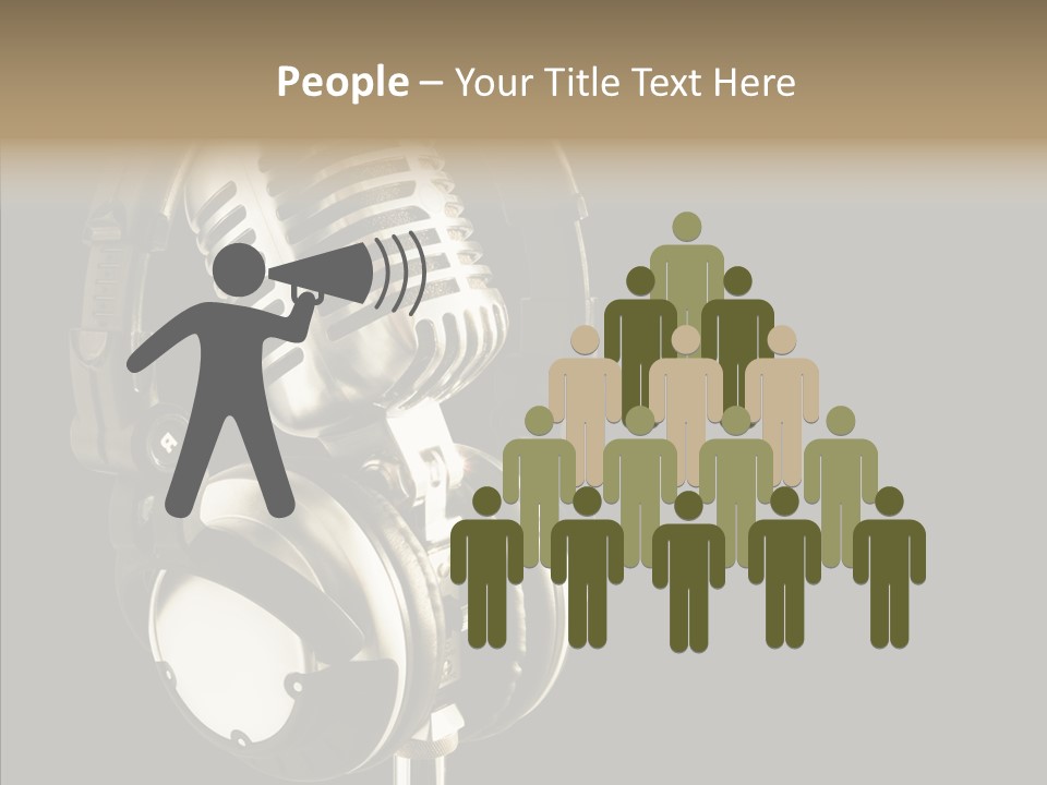 Li Ten Boardroom Together PowerPoint Template