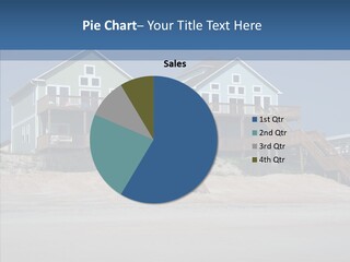 Sandy Island Property PowerPoint Template