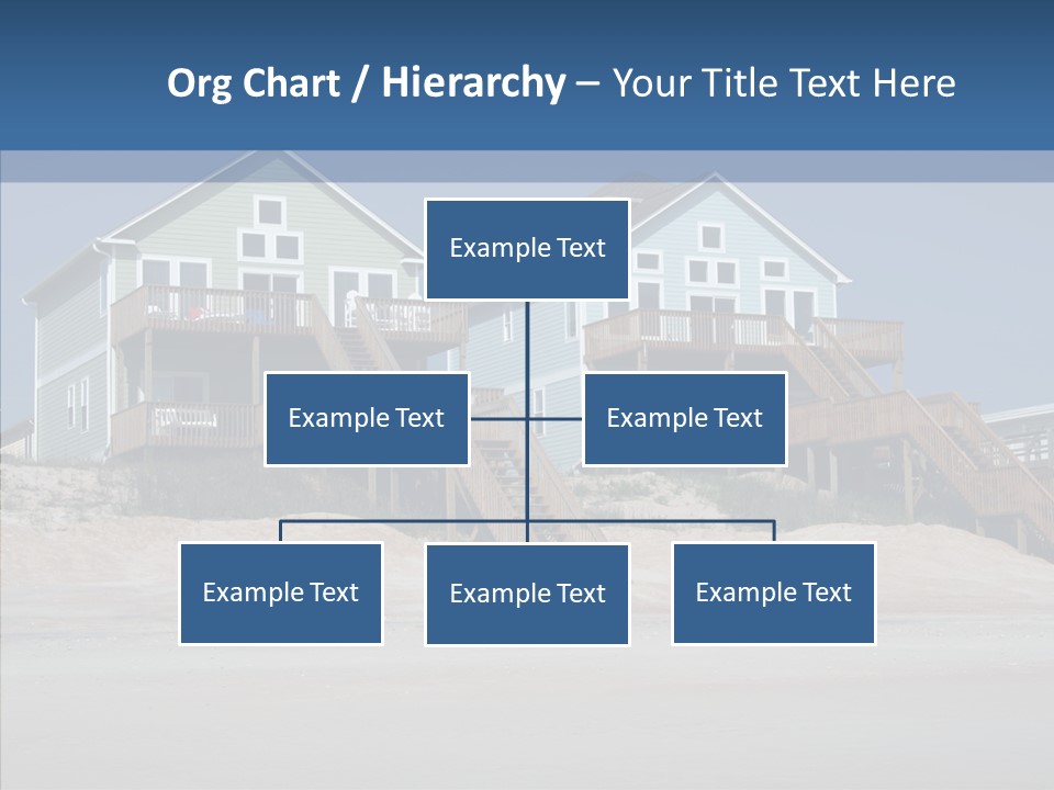 Sandy Island Property PowerPoint Template