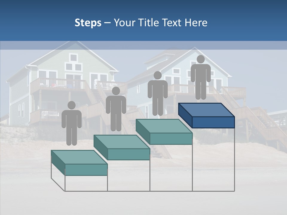 Sandy Island Property PowerPoint Template