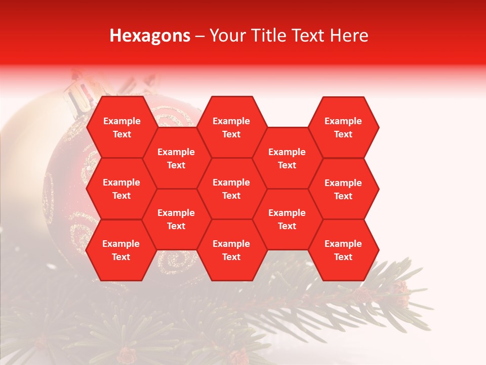 Tree Snow December PowerPoint Template