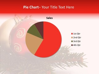 Tree Snow December PowerPoint Template