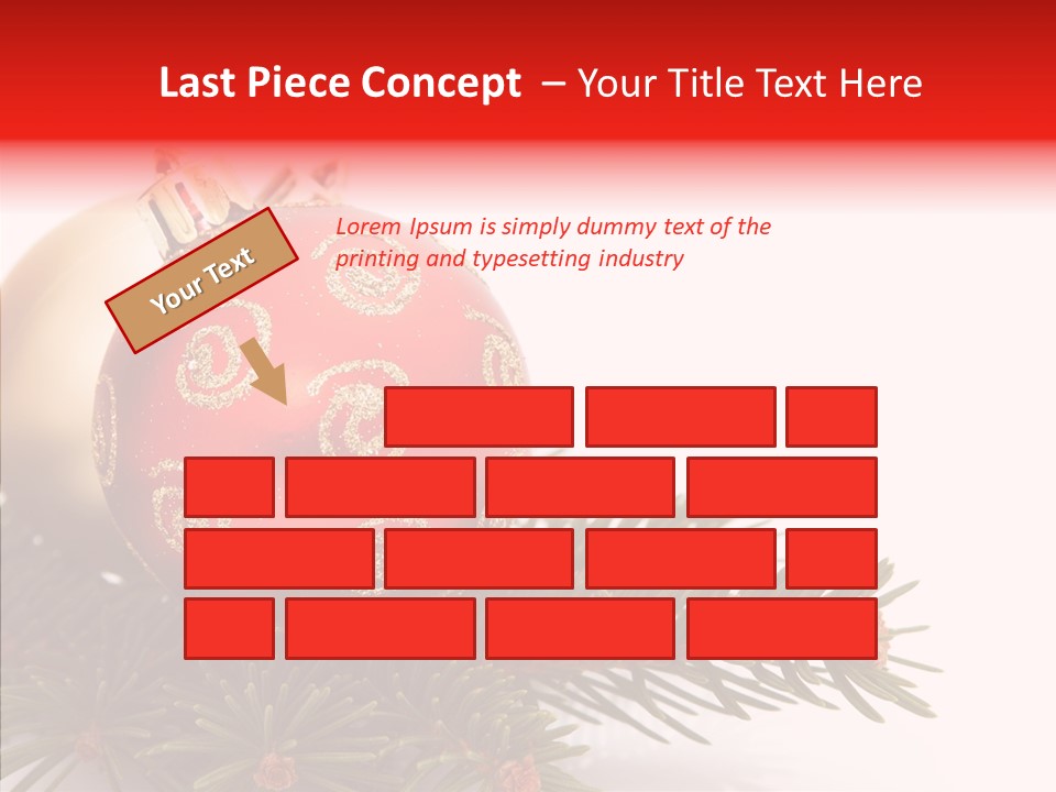 Tree Snow December PowerPoint Template