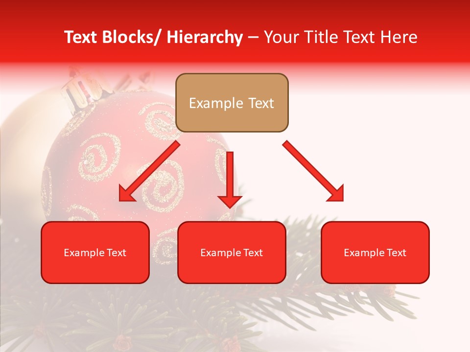 Tree Snow December PowerPoint Template