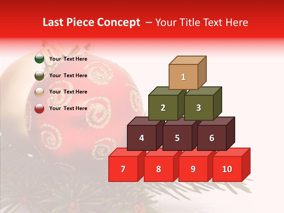 Tree Snow December PowerPoint Template