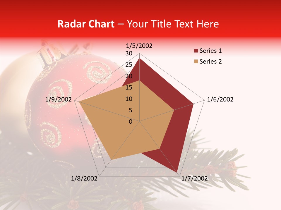 Tree Snow December PowerPoint Template
