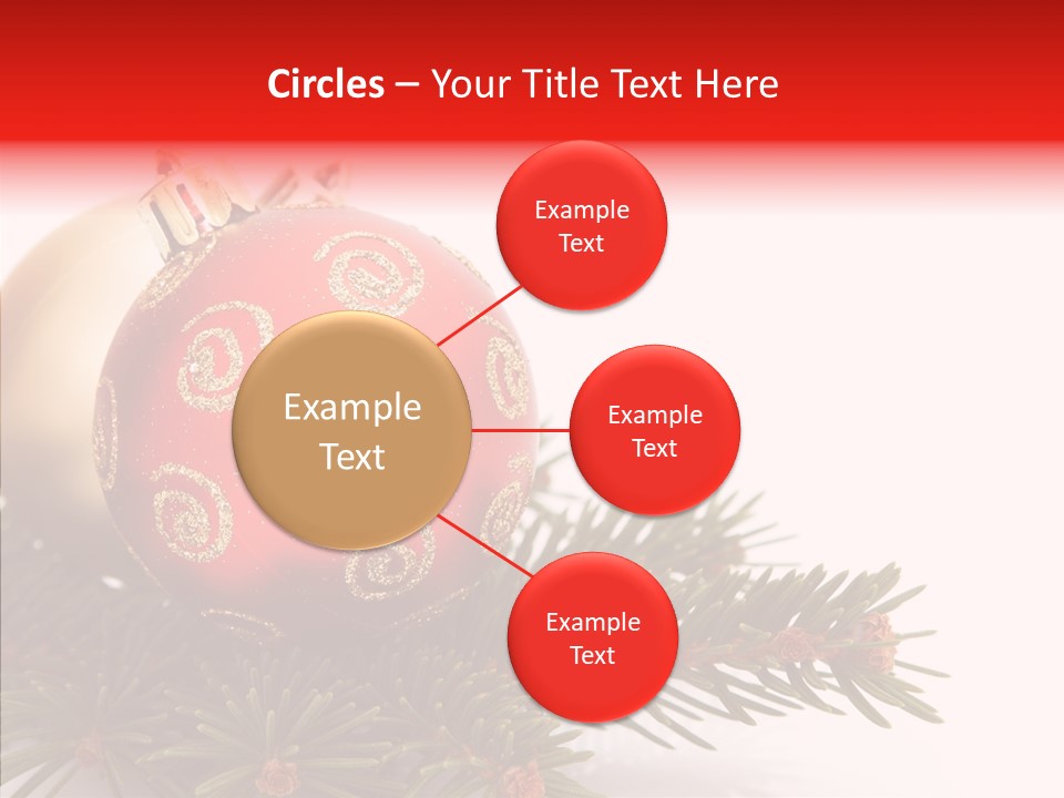 Tree Snow December PowerPoint Template