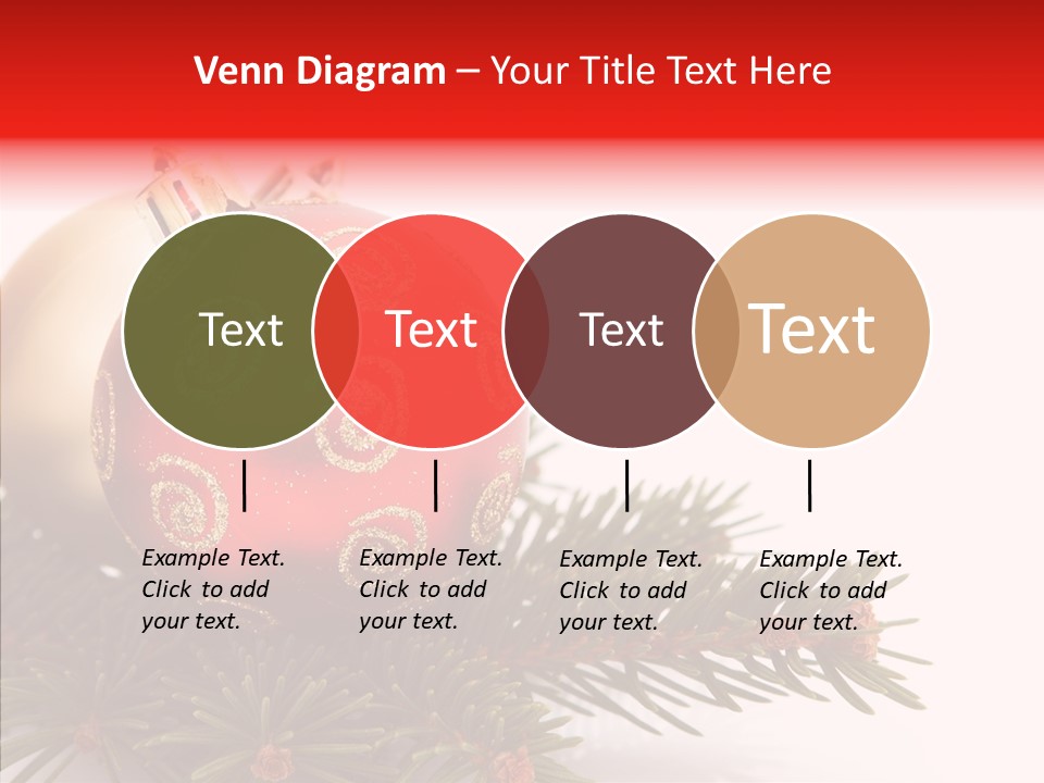Tree Snow December PowerPoint Template