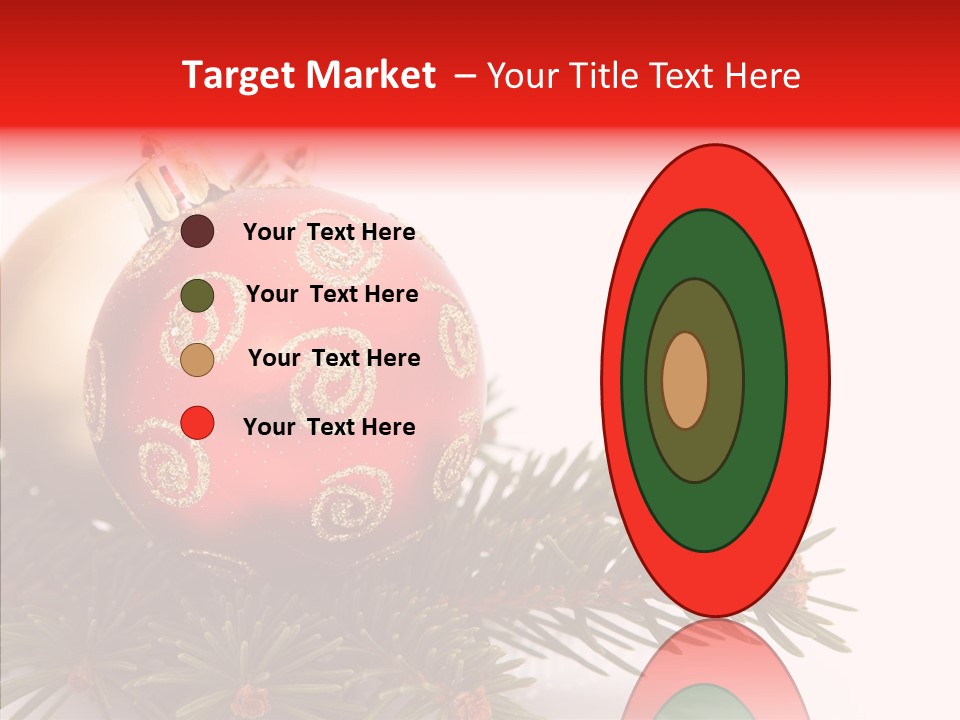 Tree Snow December PowerPoint Template