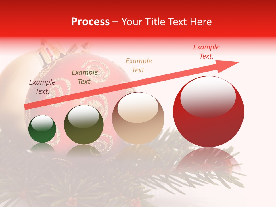 Tree Snow December PowerPoint Template