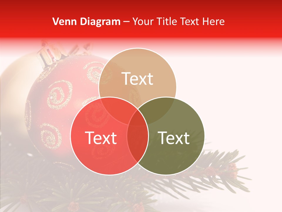 Tree Snow December PowerPoint Template