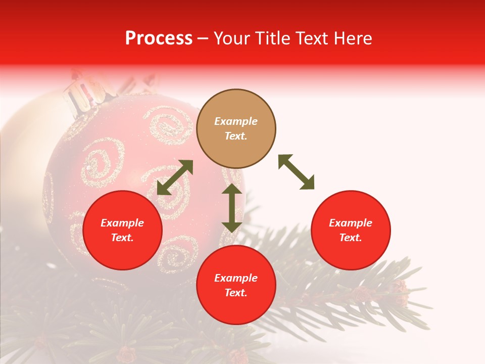 Tree Snow December PowerPoint Template