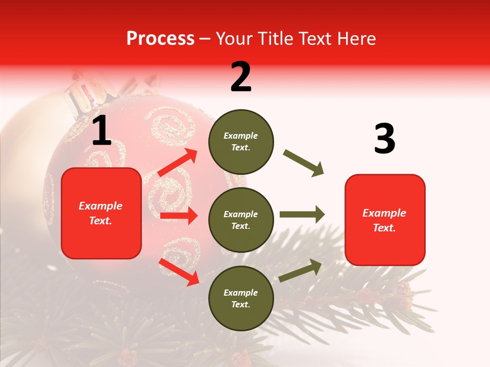 Tree Snow December PowerPoint Template