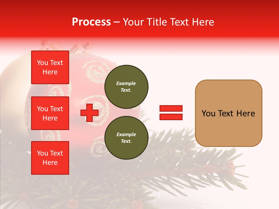 Tree Snow December PowerPoint Template