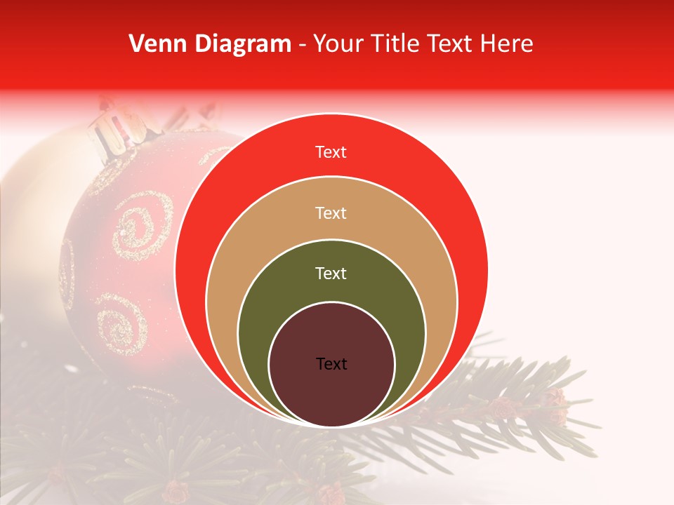 Tree Snow December PowerPoint Template