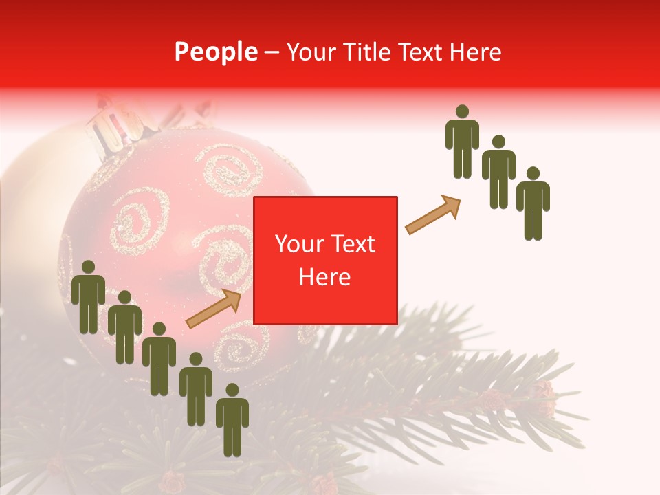 Tree Snow December PowerPoint Template