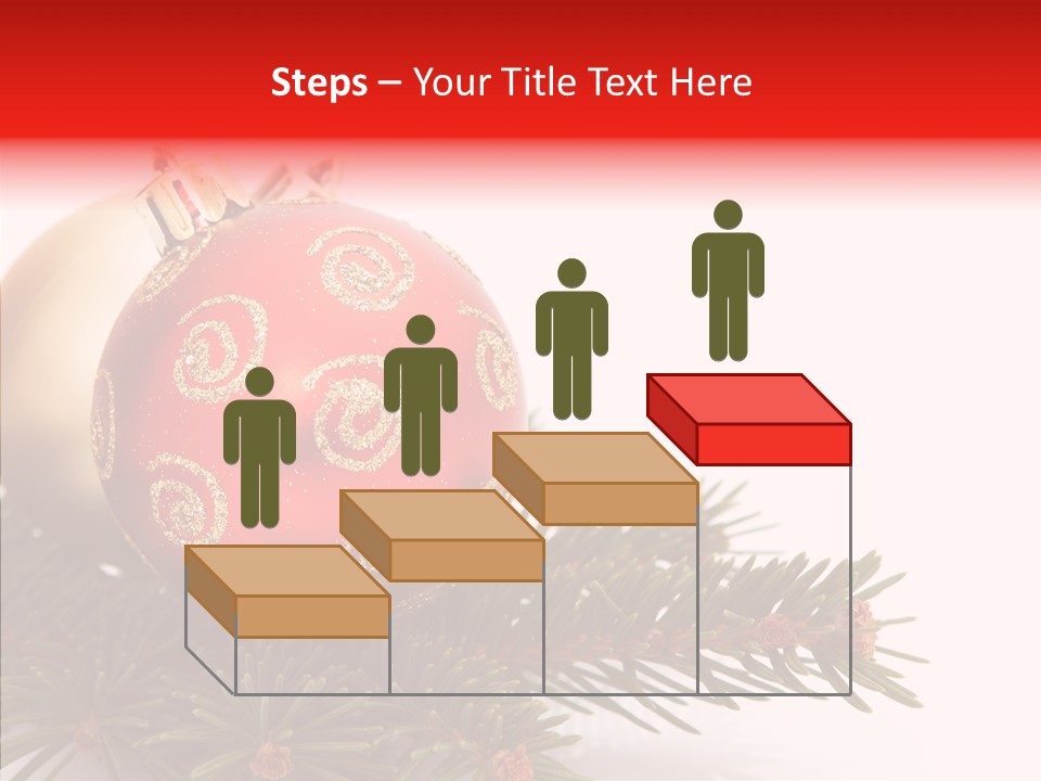Tree Snow December PowerPoint Template