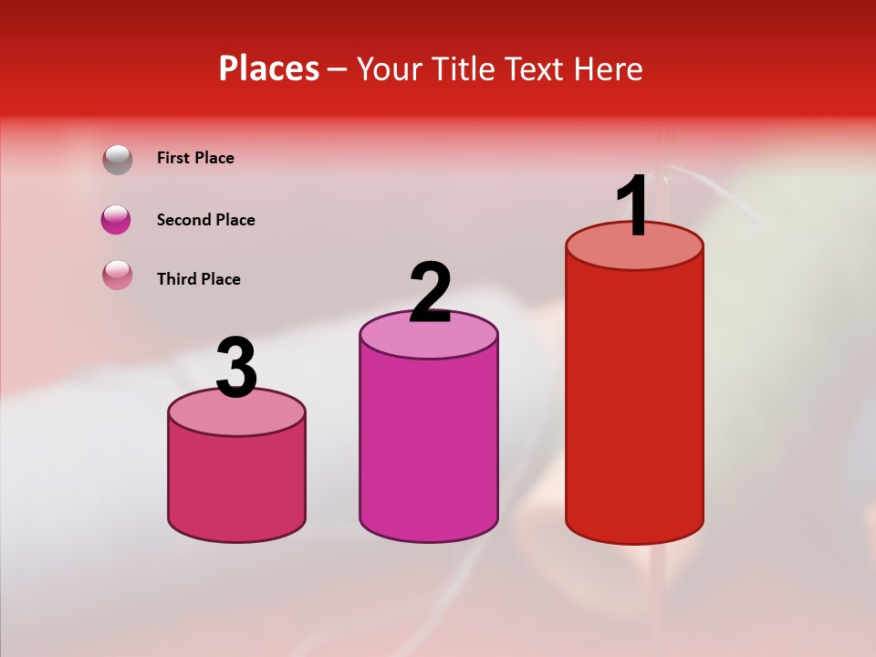 Close Up Housewife Skein PowerPoint Template