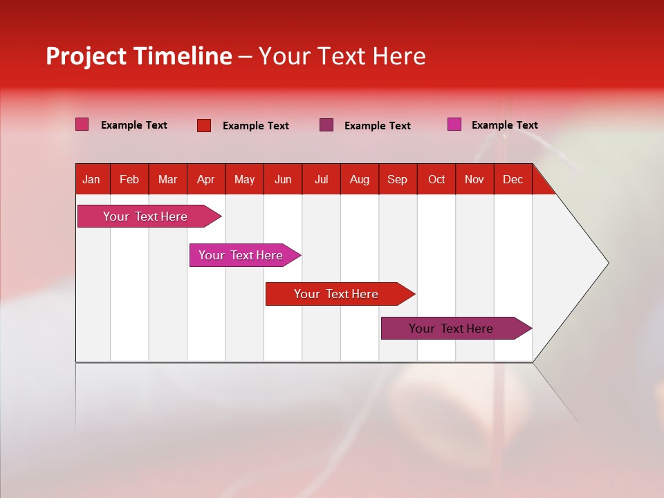 Close Up Housewife Skein PowerPoint Template