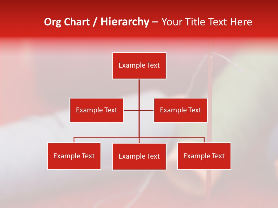Close Up Housewife Skein PowerPoint Template