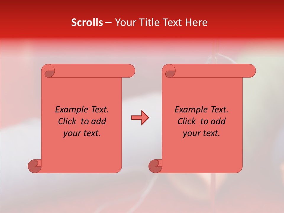 Close Up Housewife Skein PowerPoint Template