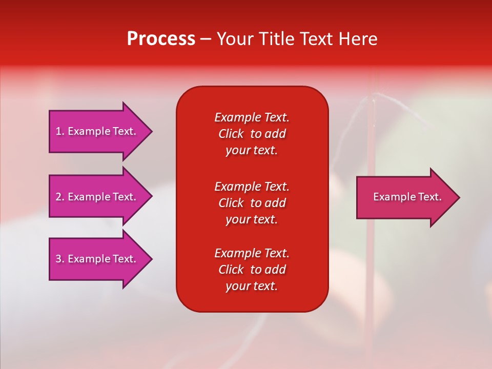 Close Up Housewife Skein PowerPoint Template