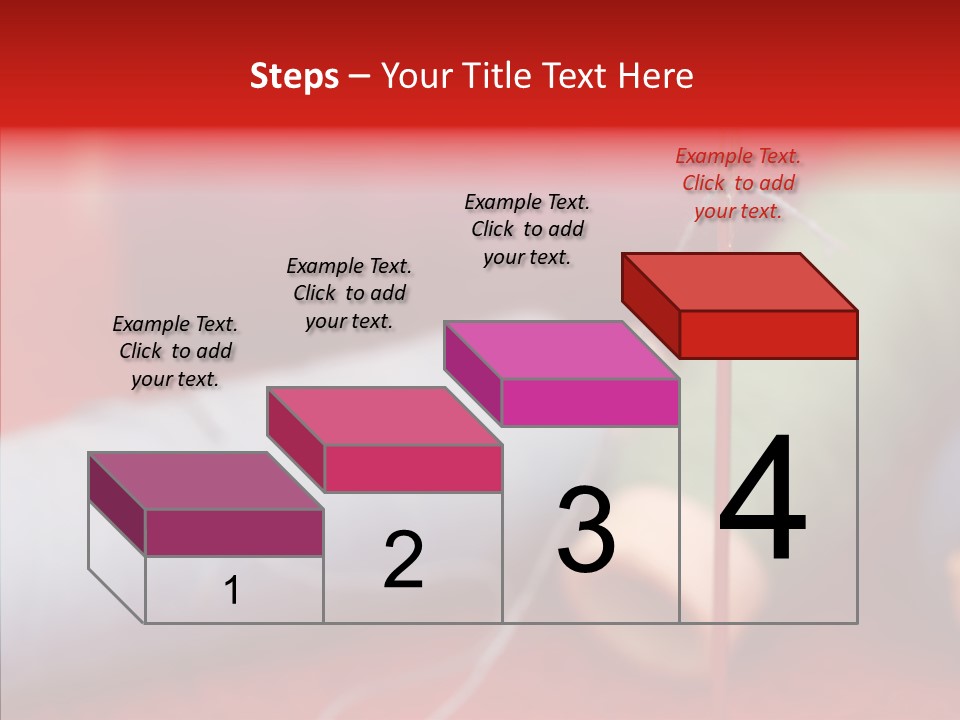 Close Up Housewife Skein PowerPoint Template