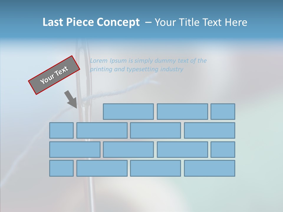 Color Dressmaker Concepts PowerPoint Template