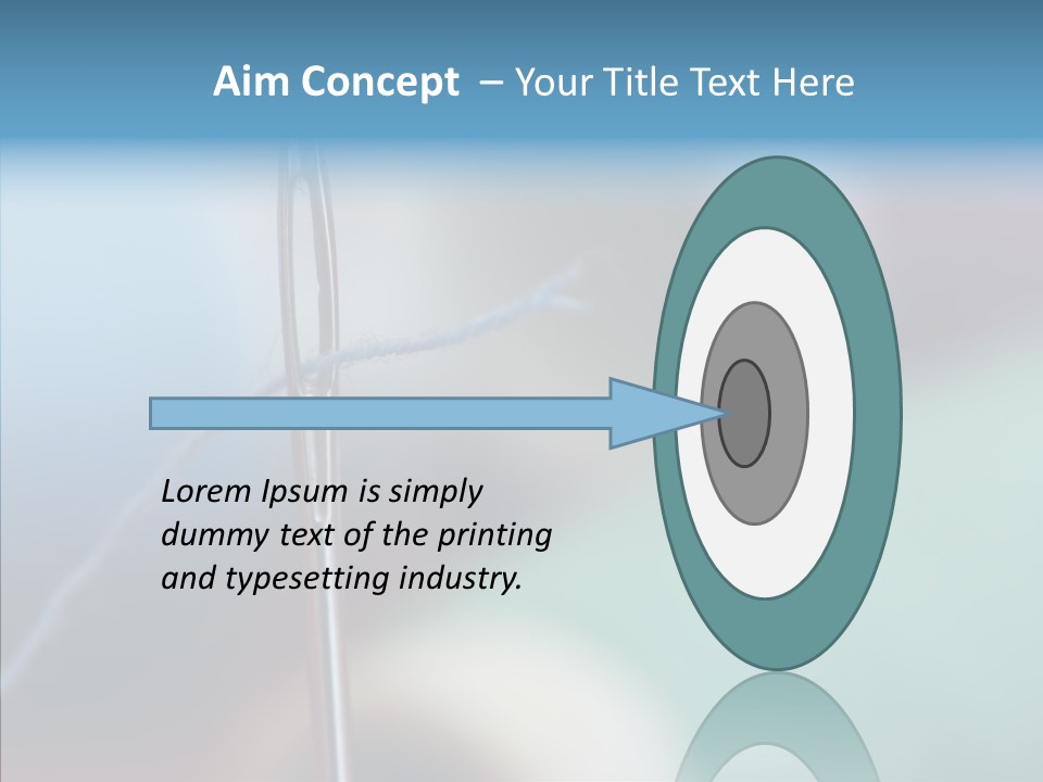 Color Dressmaker Concepts PowerPoint Template