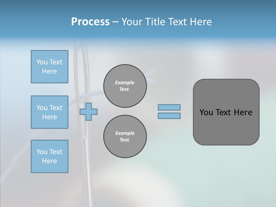 Color Dressmaker Concepts PowerPoint Template