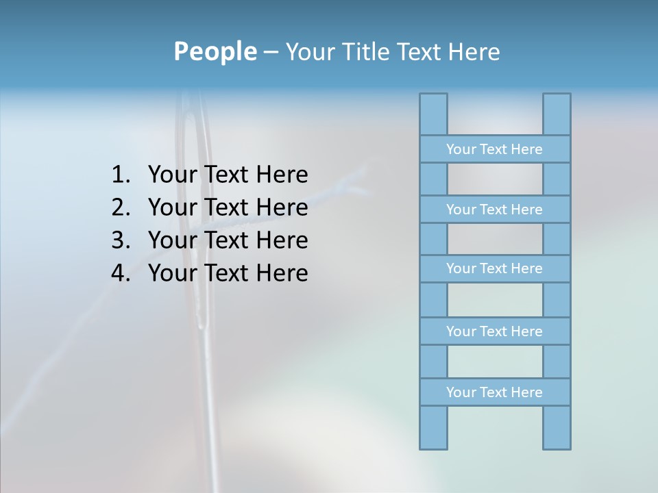 Color Dressmaker Concepts PowerPoint Template