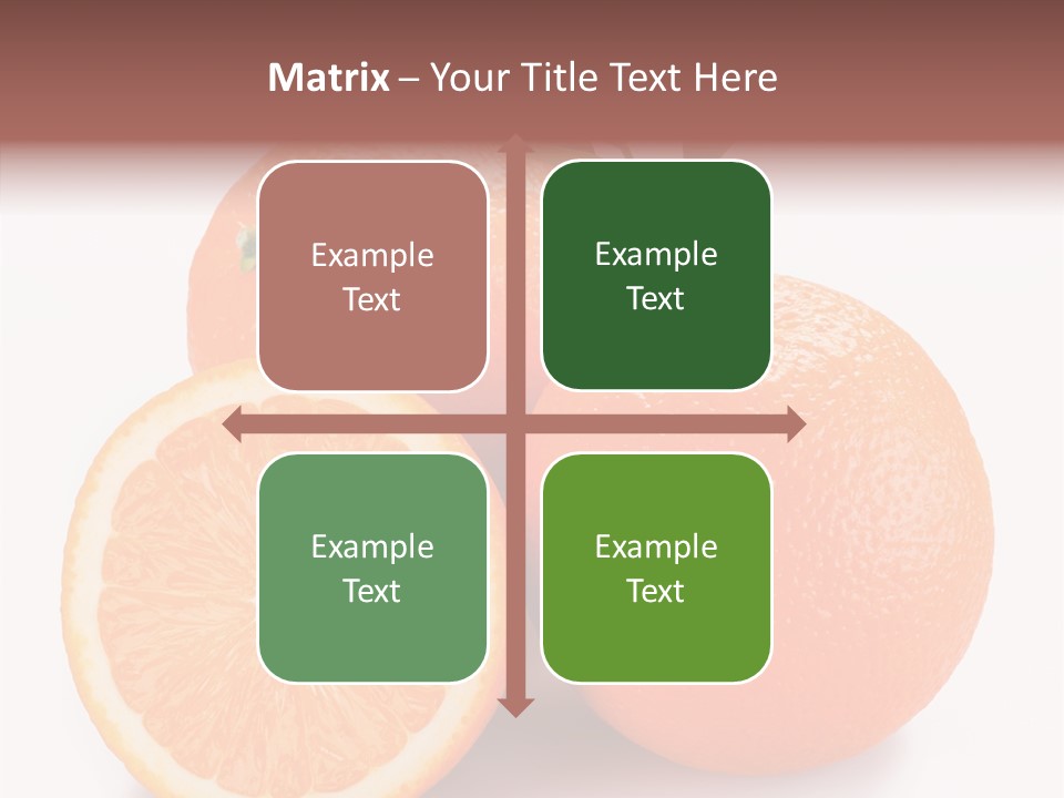Branch Color Vegetarian PowerPoint Template