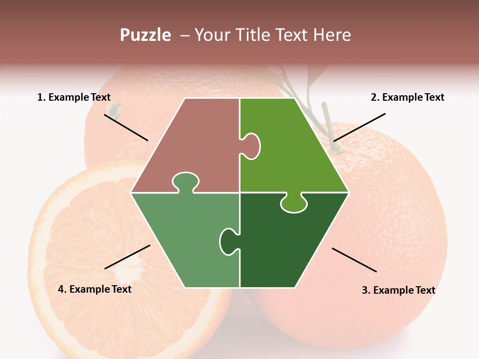 Branch Color Vegetarian PowerPoint Template