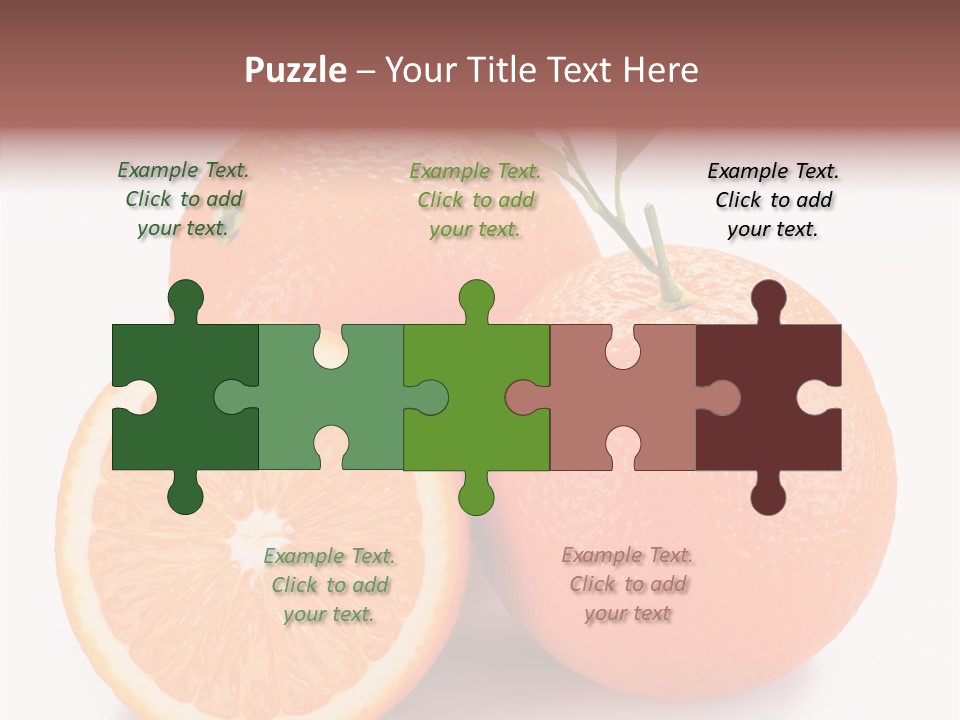 Branch Color Vegetarian PowerPoint Template