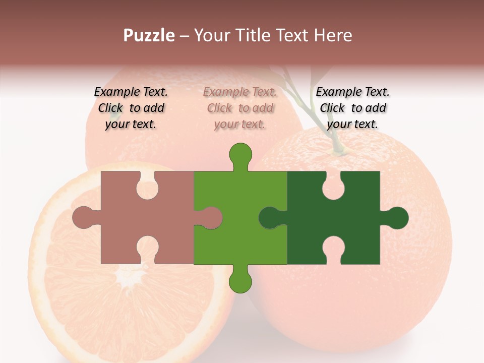 Branch Color Vegetarian PowerPoint Template