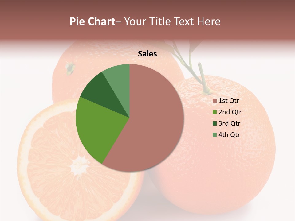 Branch Color Vegetarian PowerPoint Template