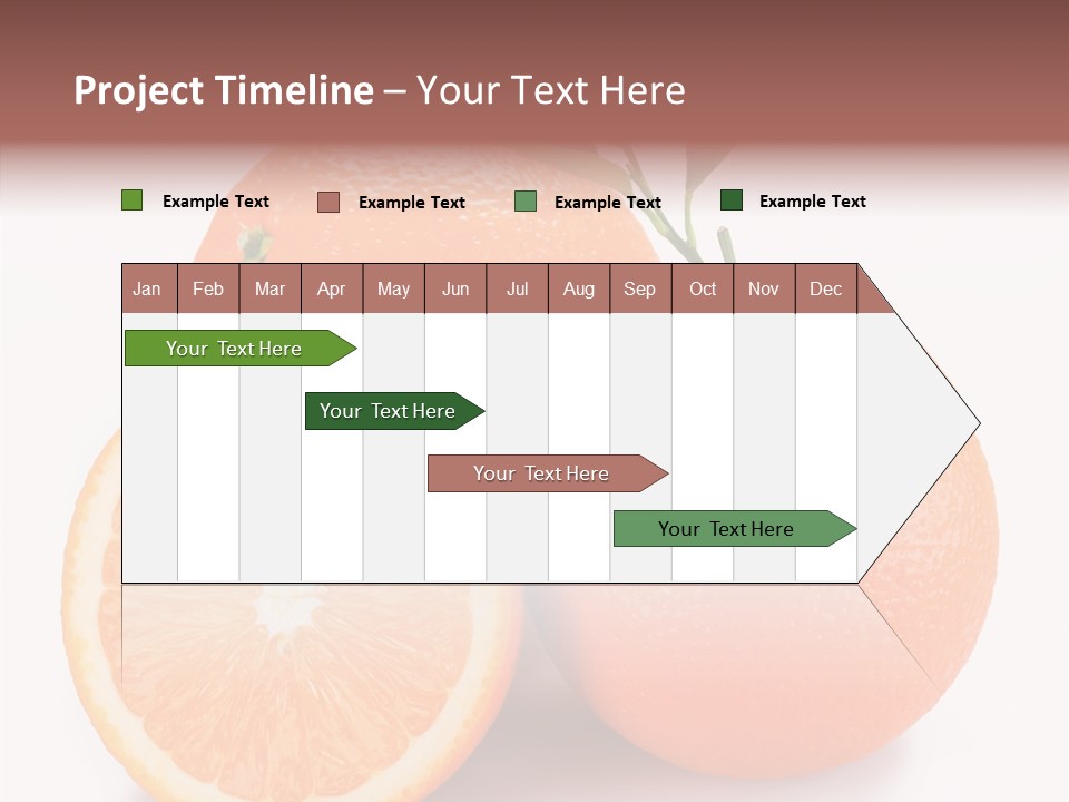 Branch Color Vegetarian PowerPoint Template