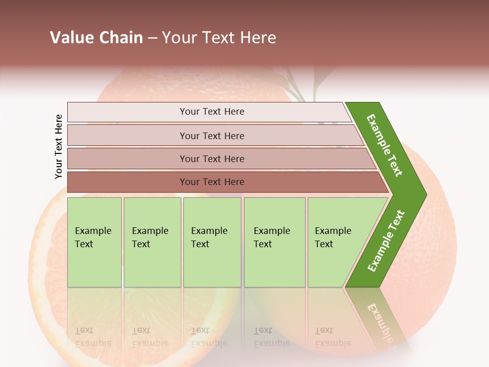 Branch Color Vegetarian PowerPoint Template