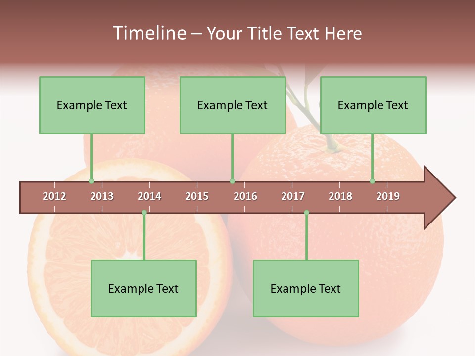 Branch Color Vegetarian PowerPoint Template