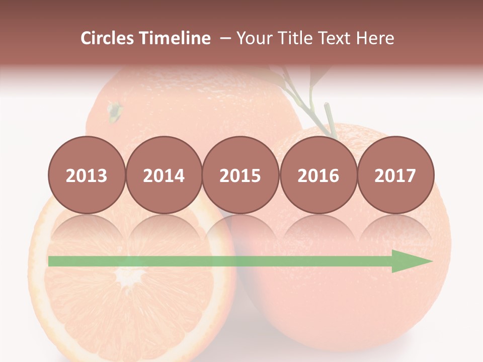 Branch Color Vegetarian PowerPoint Template