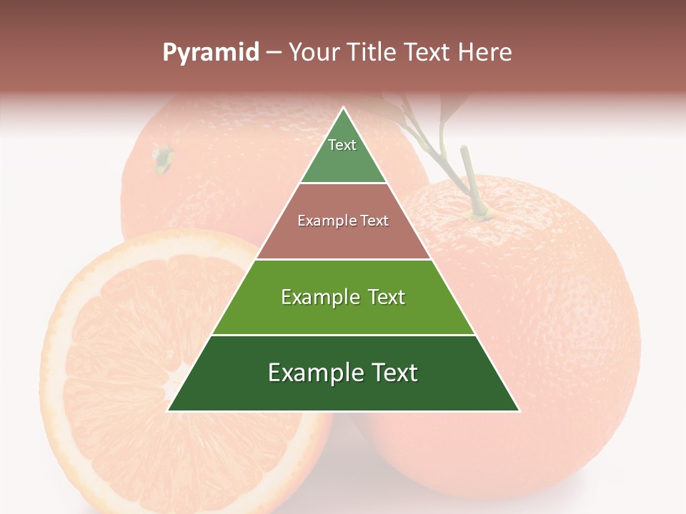 Branch Color Vegetarian PowerPoint Template