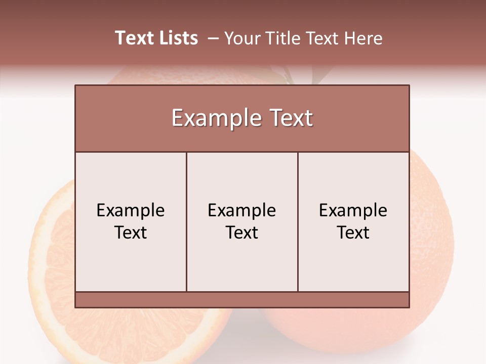 Branch Color Vegetarian PowerPoint Template