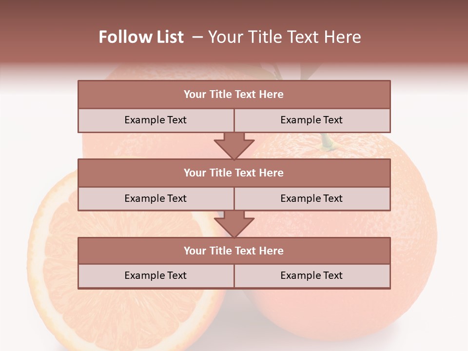 Branch Color Vegetarian PowerPoint Template