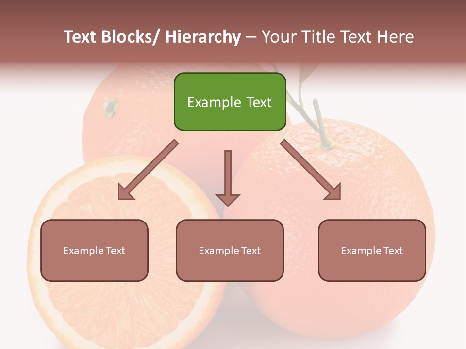 Branch Color Vegetarian PowerPoint Template