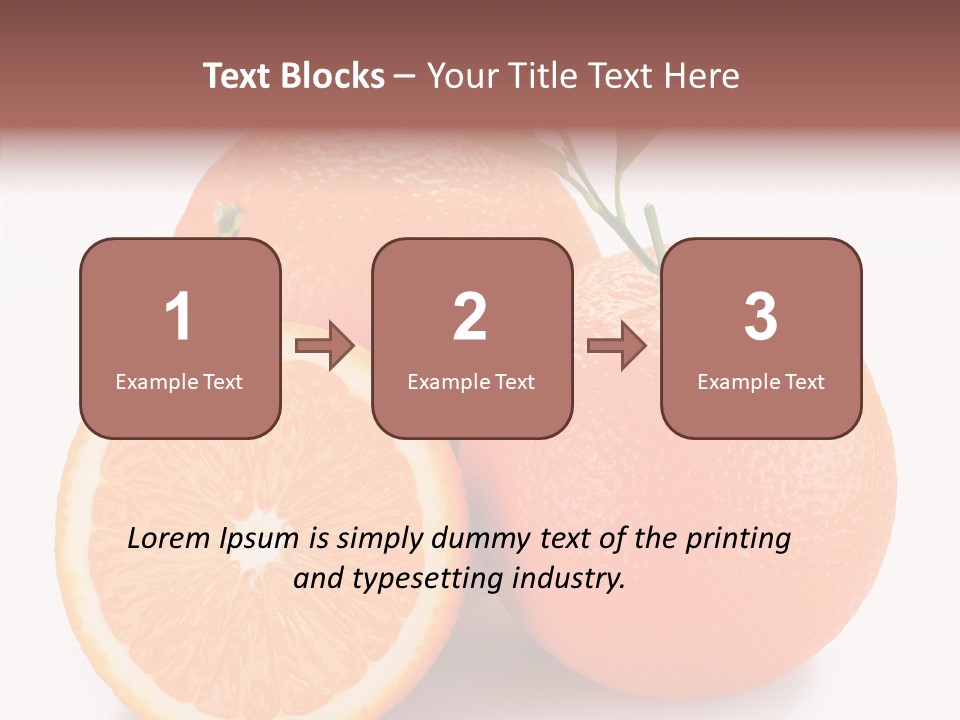 Branch Color Vegetarian PowerPoint Template