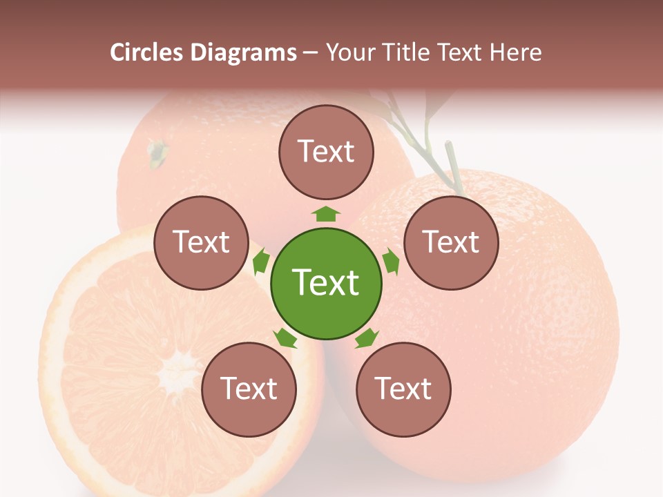 Branch Color Vegetarian PowerPoint Template