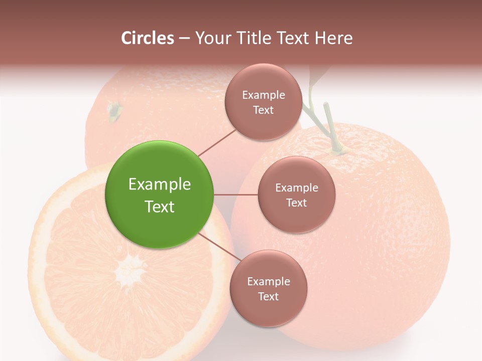 Branch Color Vegetarian PowerPoint Template