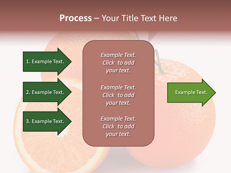 Branch Color Vegetarian PowerPoint Template
