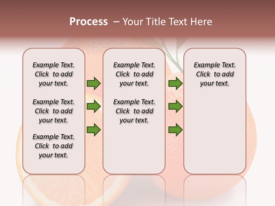Branch Color Vegetarian PowerPoint Template