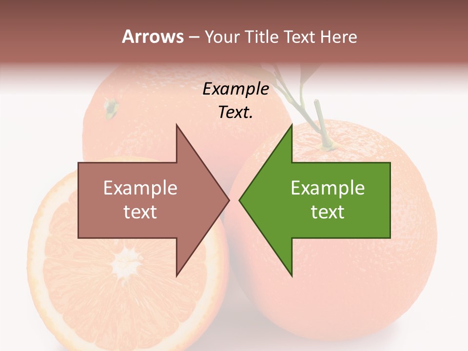 Branch Color Vegetarian PowerPoint Template